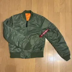 MA-1 オリーブ レディース L