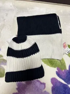 【新品】UNIQLO ヒートテック ニットキャップ &ニットマフラー セット