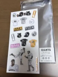 読売ジャイアンツ プレイヤーズクリアジェルシール マルティネス