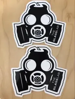 ◼️THE GLASSLAB グラスラブ ステッカー 2枚セット