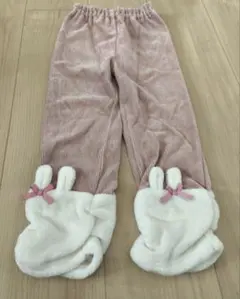 ウサギデザイン コーデュロイパンツ 100