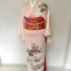二部式 着物リメイク 付け下げ訪問着