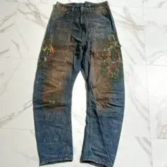 レア　ヴィヴィアンウエストウッド　アングロマニア Lee　3D立体　カーブデニム