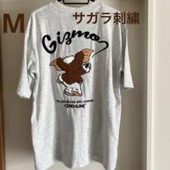 新品 グレムリン ギズモ　サガラ　刺繍　半袖Tシャツ　バックサガラ　Mのサムネイル