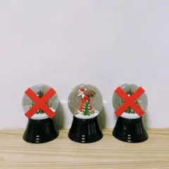 PERZY社　スノードーム　4.5サイズ　サンタクロース（S）
