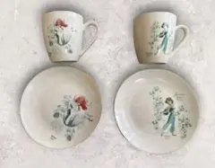 ⭐️新品⭐️ディズニー　ティーカップ　プレート　2個セット