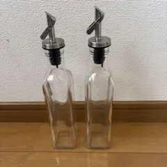 ニトリ　ガラス製　ドレッシングボトル2本セットのサムネイル