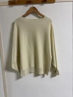 ROPÉ PICNIC クリームオーバーサイズニット 38