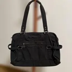 DIESEL ブラック ショルダーバッグ