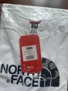 [新品未使用]ノースフェイス　半袖tシャツ　ホワイト