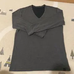UNIQLO 極暖 ヒートテック Vネック メンズ Lサイズ