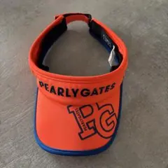 PEARLY GATES オレンジ バイザー