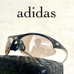 極美品　adidas golf a124　サングラス　ミラーブラウンレンズ