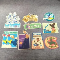 ディズニー　ステッカーセット　シール　11 枚セット