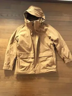 UNIQLO ハイブリッドダウンジャケット L ベージュ