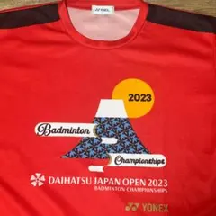 ◇バドミントン YONEX ジャパンオープン 2023 Tシャツ