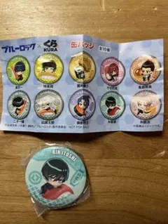 ブルーロック×くら寿司　缶バッジ　糸師凛