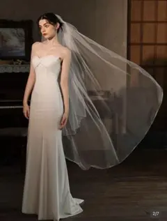 ホワイトウェディングベール