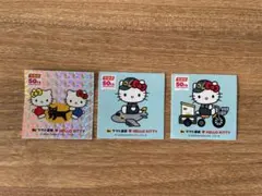 ハローキティ ヤマト運輸 50周年記念 ステッカー 3枚セット