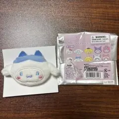 ちいかわ × サンリオ キャラクターズ ヘアクリップ ハチワレ　シナモロール