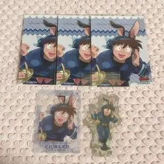 忍たま乱太郎 土井半助 ナンジャタウン ブロマイド クリアカード ステッカー