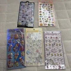プクプクシール　しずくちゃん　スヌーピー