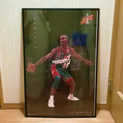 ゲイリー・ペイトン　シアトル・ソニックス サイン入りバスケットボール ゲイリー・ペイトン シアトル・ソニックス サイン入り