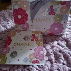 CHANEL 花柄 ギフトボックス