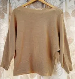 DAISYMERRY ニット ベージュ Lサイズ