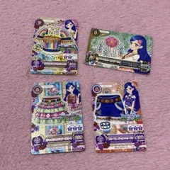 アイカツカードセット 4枚　ボヘミアンスカイ