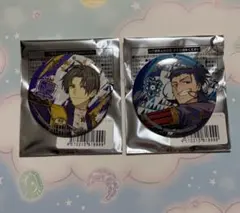 刀剣乱舞 とうらぶ Jリーグコラボ 缶バッジ へし切長谷部 日本号