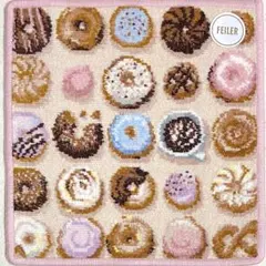 フェイラー　タオルハンカチ　モグモグドーナツ