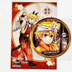 鬼滅の刃 阿波踊り コースター 午年 ポストカード 我妻善逸