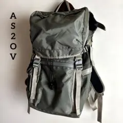 AS2OV（アッソブ）210D NYLON TWILL バックパック greyのサムネイル