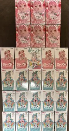 初音ミクシリーズ ぬーどるストッパー　桜ミク　フィギュア26点
