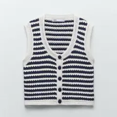【ZARA】ニットベスト