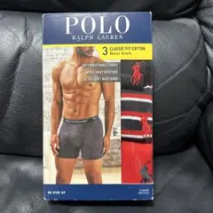 미개봉 ☆Polo Ralph Lauren ボクサーパンツ 3枚セット Ｍサイズ