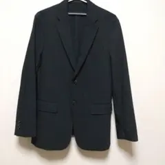 ユニクロ 感動ジャケット ブラック L 455074 ストレッチ 春秋 美品