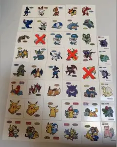 ポケモンパンシール シール　46枚セット