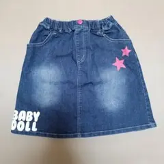 BABYDOLL デニムスカート 140サイズ　女の子