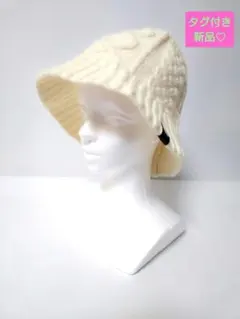 SCANDINAVIAN FOREST バケットハット ケーブル編み　新品未使用