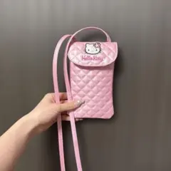 Hello Kitty ピンク ショルダーバッグ (一番くじ)