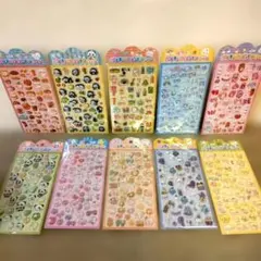 す*ょ様 ぷくキュン ぽってりシール アニマル パンダシール うさぎシール 食べ