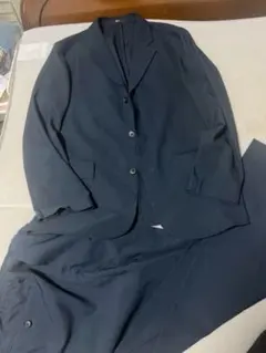 ユニクロc uniqlo c ダークブルー ビジネススーツ シングルボタンのサムネイル