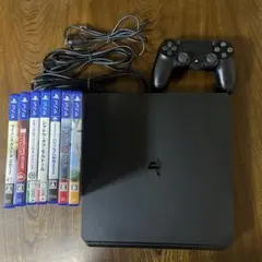 PS4 本体 CUH-2000A 純正コントローラー ソフト7本