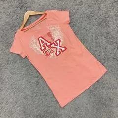 人気アルマーニエクスチェンジ【M】Tシャツ/半袖カットソー AXロゴのサムネイル