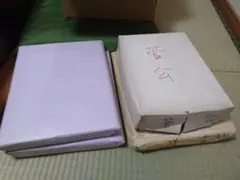 画仙紙 恵山 半切 4反（400枚）書道用紙 長期保管品 - メルカリ
