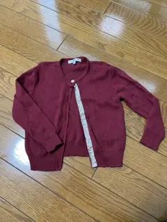 SHIPS カーディガン　女の子　赤