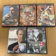 PS2ソフト 5本セット Winning Eleven 他