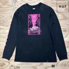 HUF『ハフ』長袖 Tシャツ　メンズ【M】ブラック 黒のサムネイル
